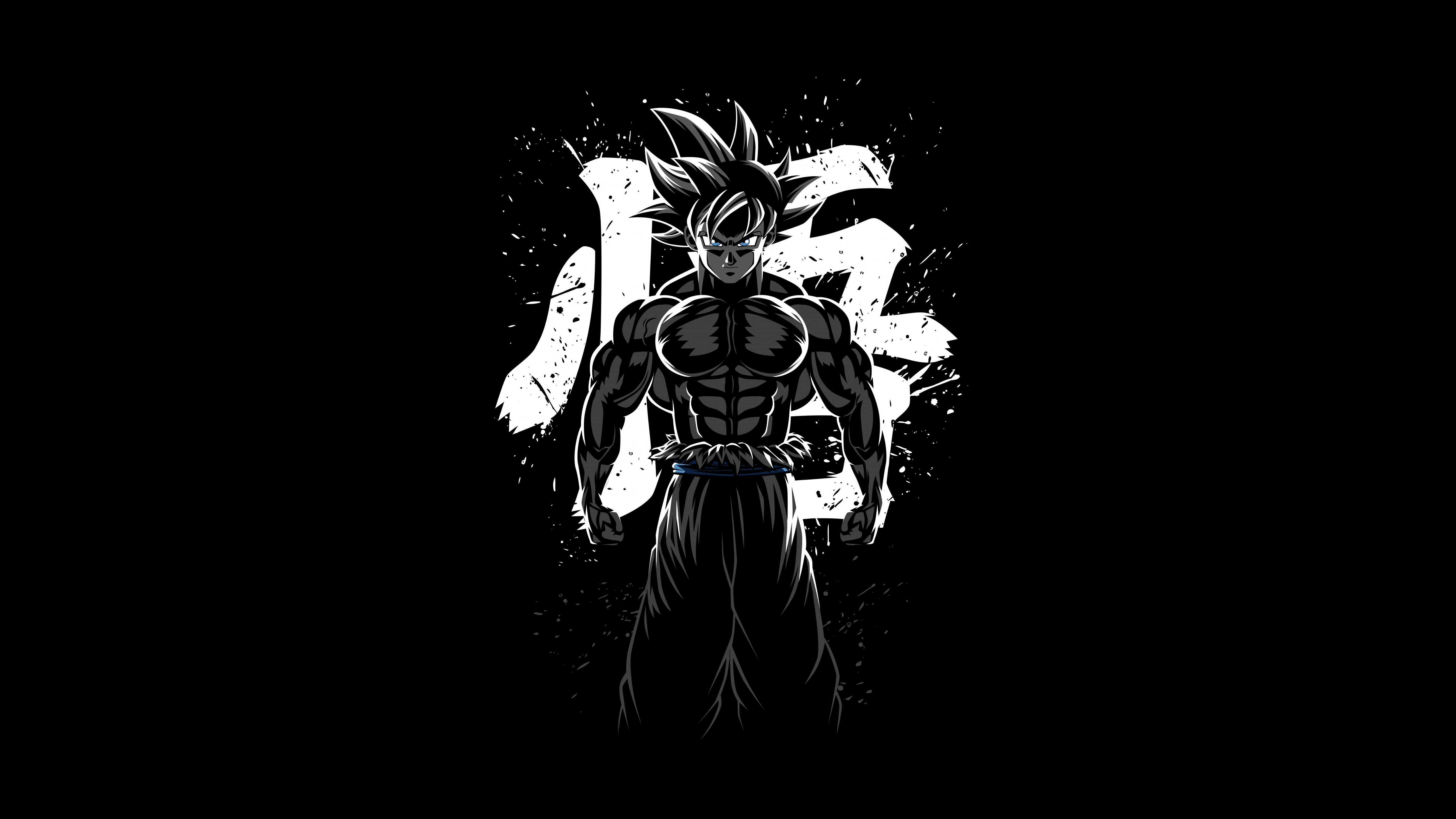 5120x2880 Cool Goku 4K Wallpaper