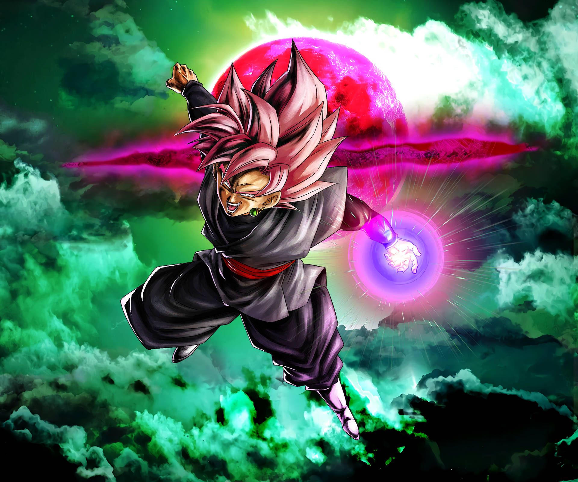1920x1600 Goku Black iPhone Wallpaper
