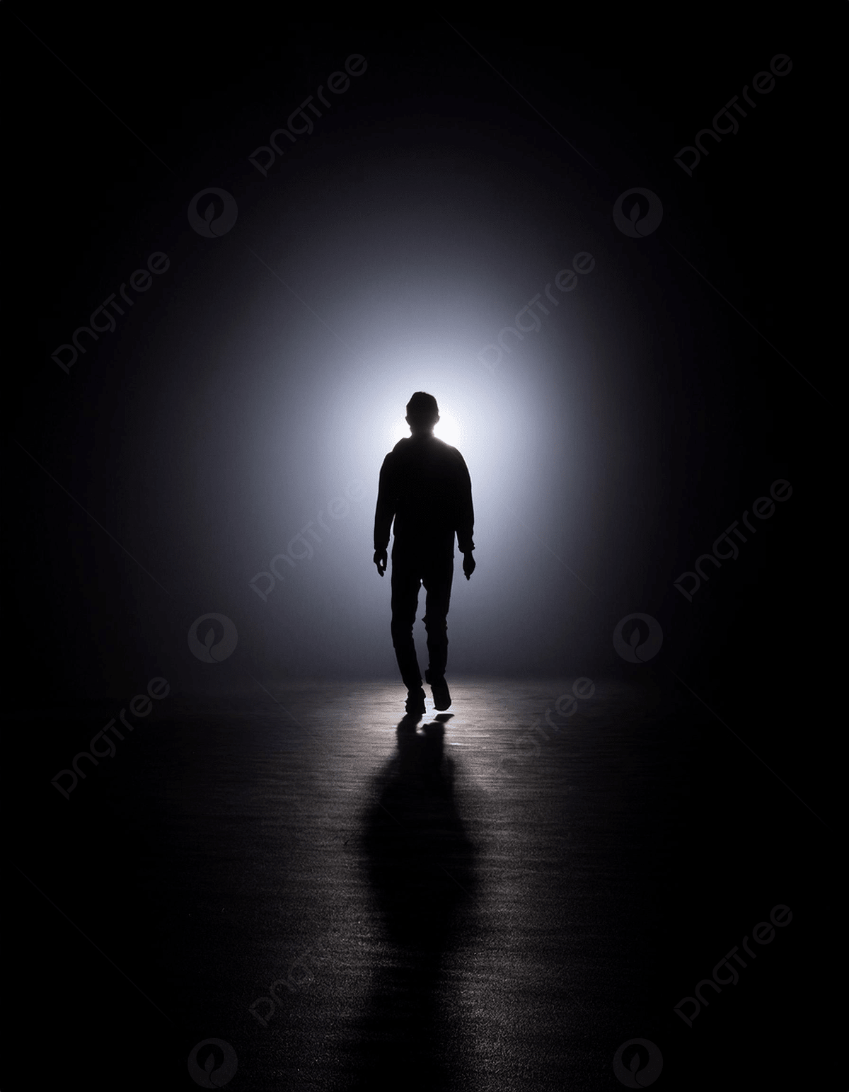 1200x1543 Silhouette Of A Man Walking Into The Light Background Wallpaper Image For Free Download