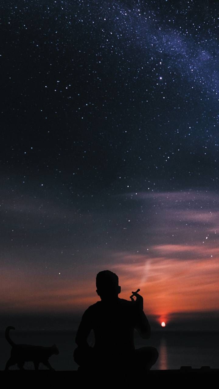 720x1280 Smoke and Sunset wallpaper