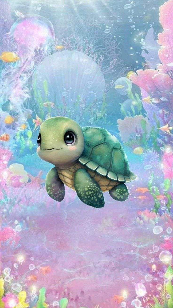 736x1308 Turtle is wallpaper