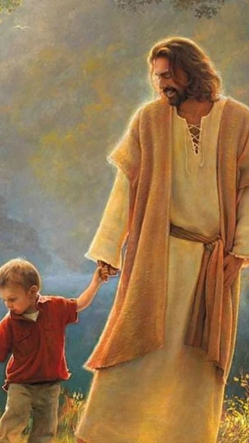 800x1421 God Jesus Christ Greg Olsen, god, jesus christ, greg olsen, lord, HD phone wallpaper