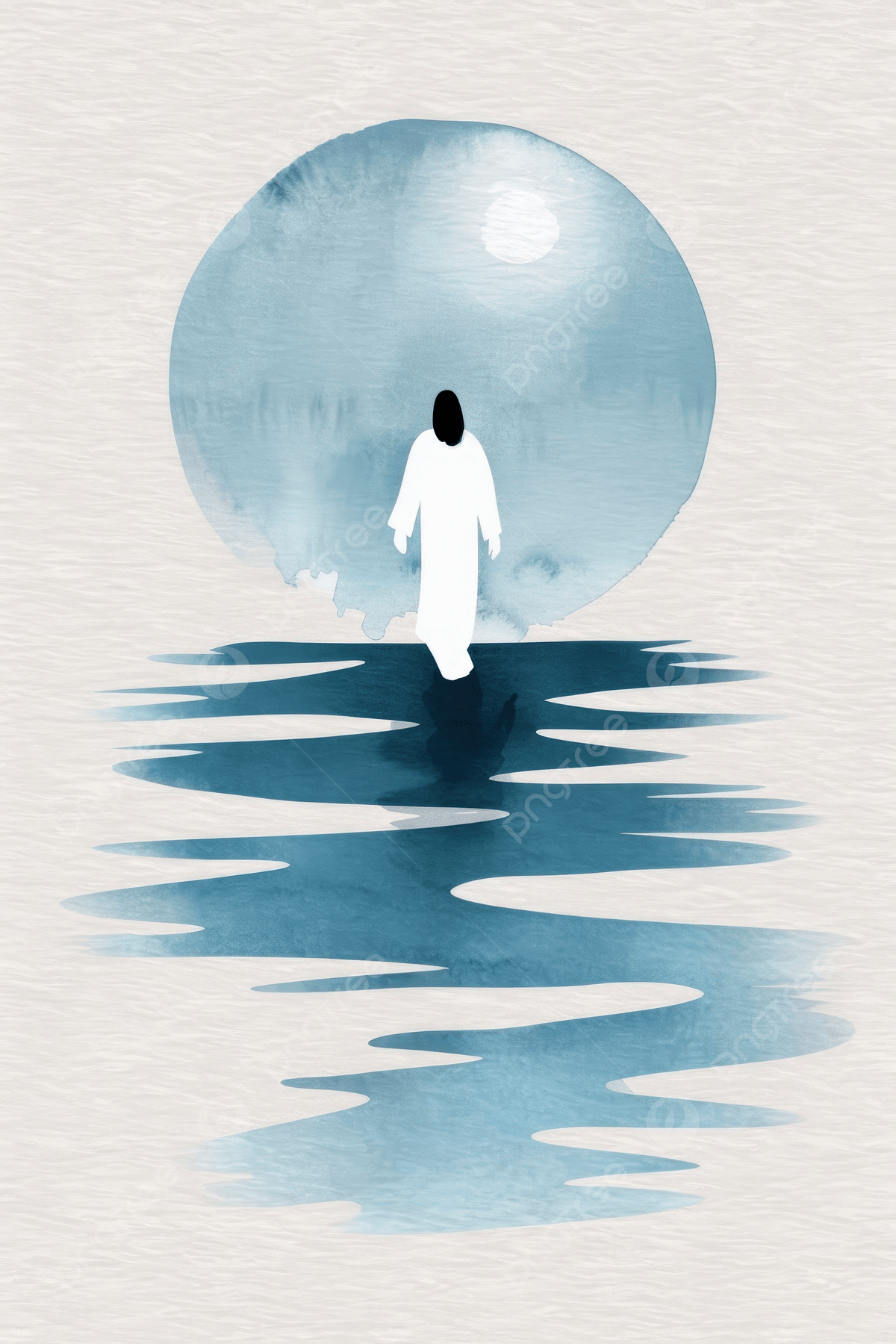 1200x1800 Jesus Walks On Water Background Image, HD Picture and Wallpaper For Free Download