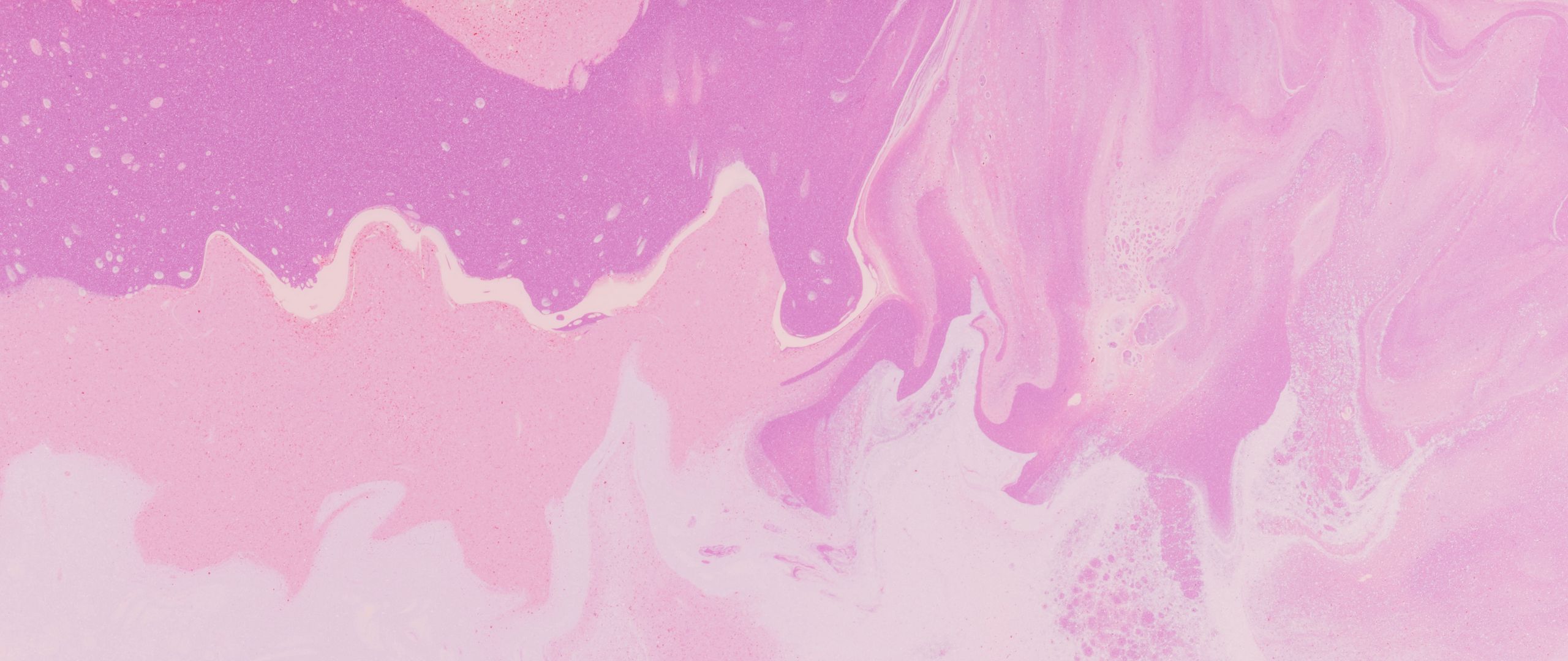 2560x1080 Download wallpaper 2560x1080 paint, liquid, fluid art, stains, pink, faded dual wide 1080p HD background