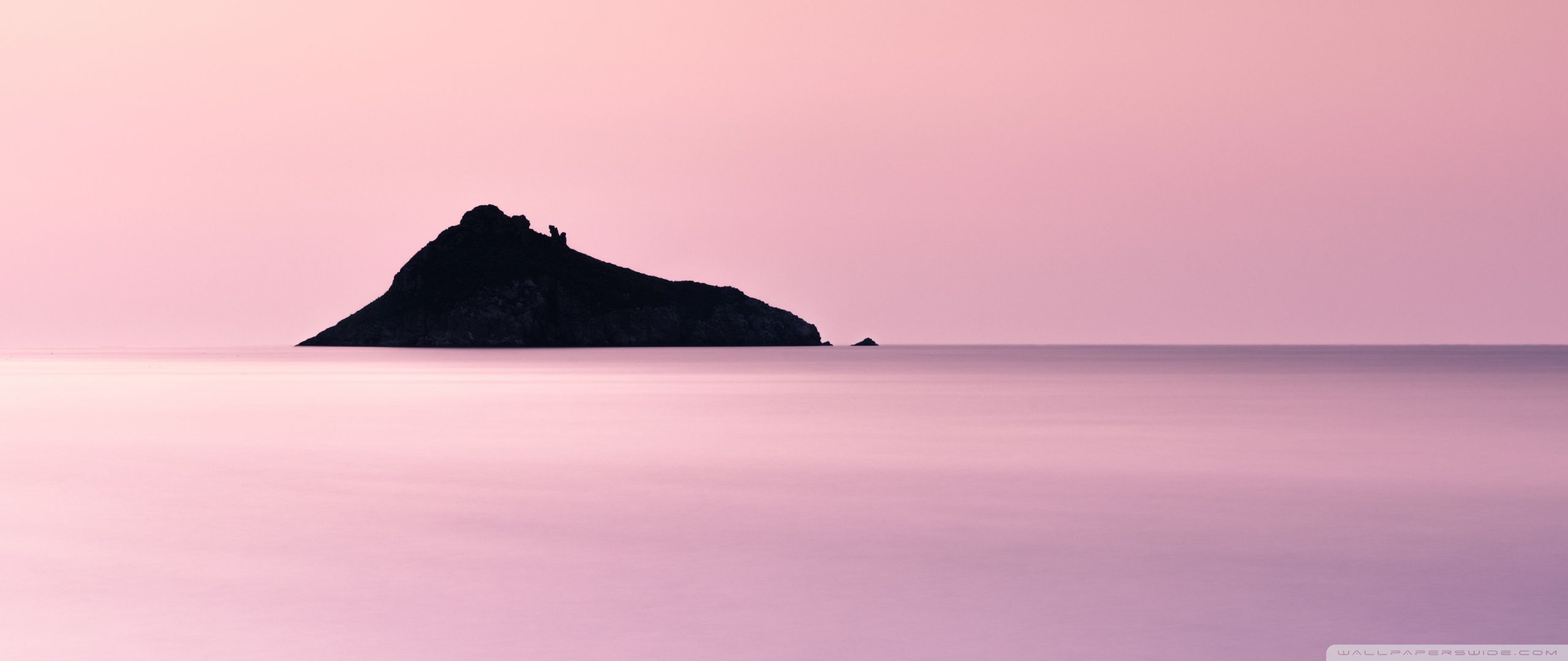 2560x1080 Pink Sea Aesthetic 4K UHD Wallpaper for UltraHD Desktop and TV : Widescreen and UltraWide Display : Dual Monitor : Smartphone and Tablet Devices