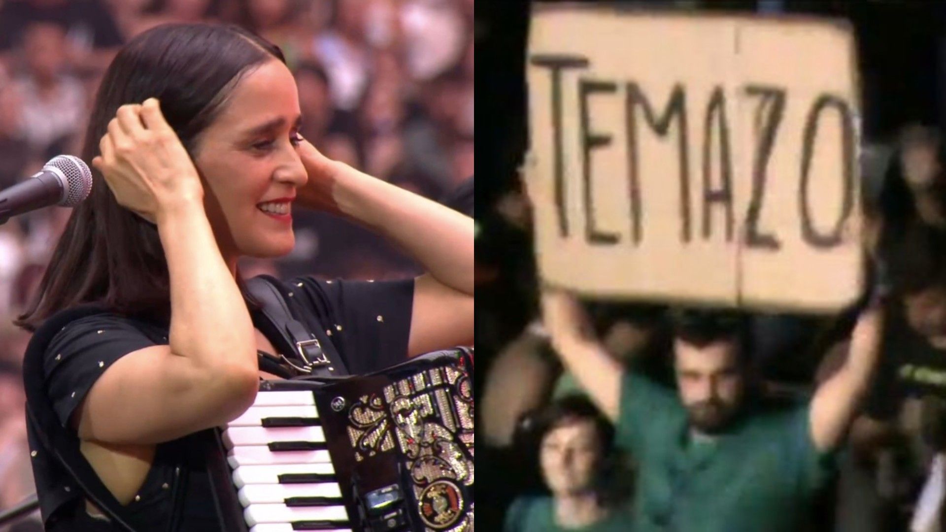 1920x1080 Critican en redes al público español por no cantar las canciones de Julieta Venegas en 'La Velada del Año': “Tibios”