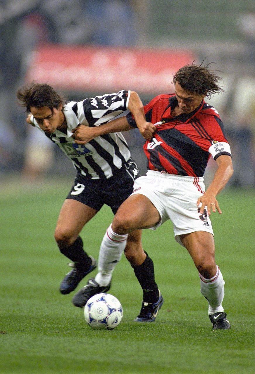 872x1280 Pippo Inzaghi #paolo maldini #ac milan #juventus. Footballeur