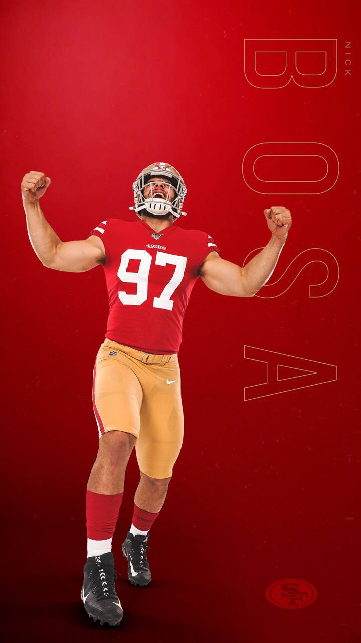 720x1280 49ers Nick Bosa wallpaper