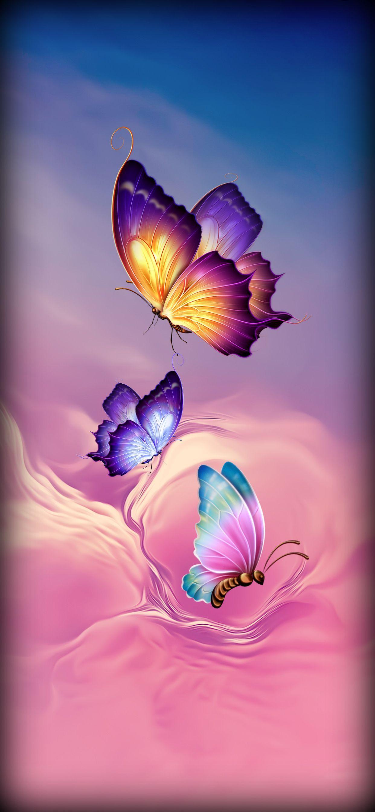 1242x2688 HƯỚNG DẪN KHÔNG DÀI.  Hình nền con bướm, Hình nền con bướm, Bức tranh con bướm