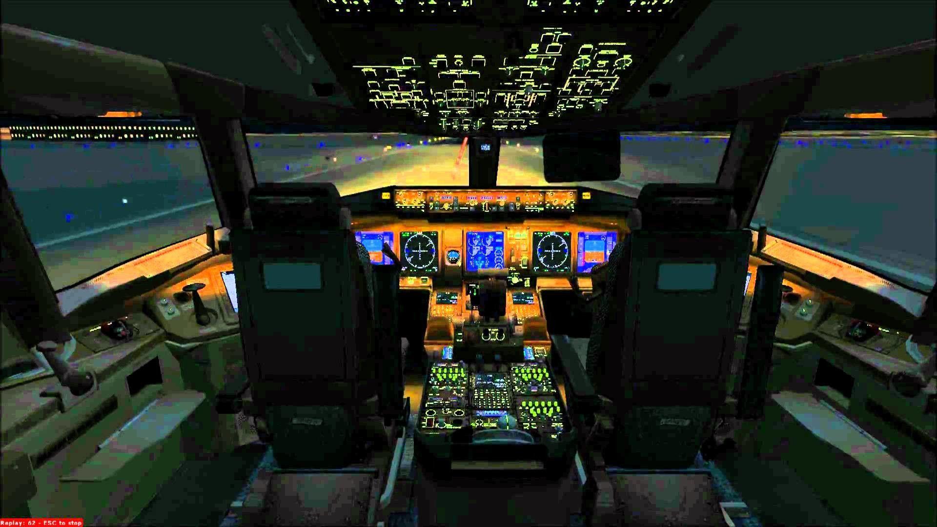 1920x1080 Airplane Cockpit HD Wallpaper