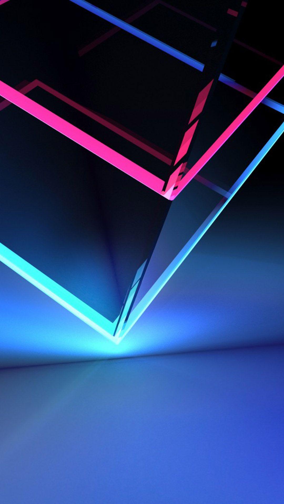1080x1920 iPhone Wallpaper. Blue, Light, Neon, Electric blue, Laser