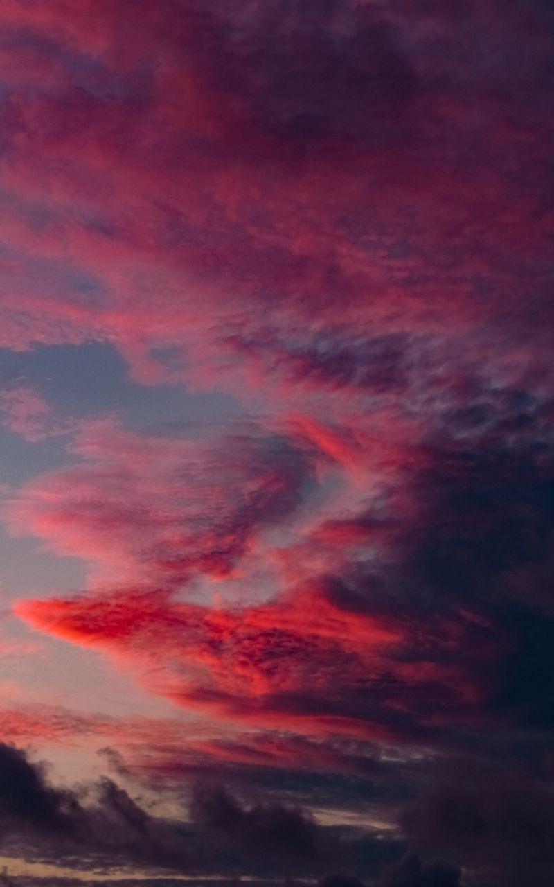 800x1280 Free download Download wallpaper 938x1668 sky clouds sunset iphone