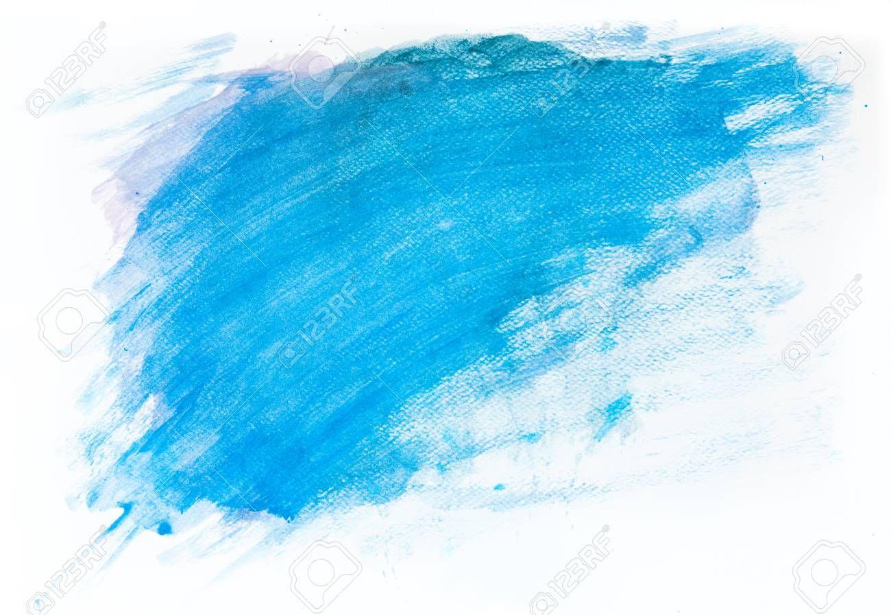 1300x897 Free download Blue Watercolor Paint On White Canvas Abstract