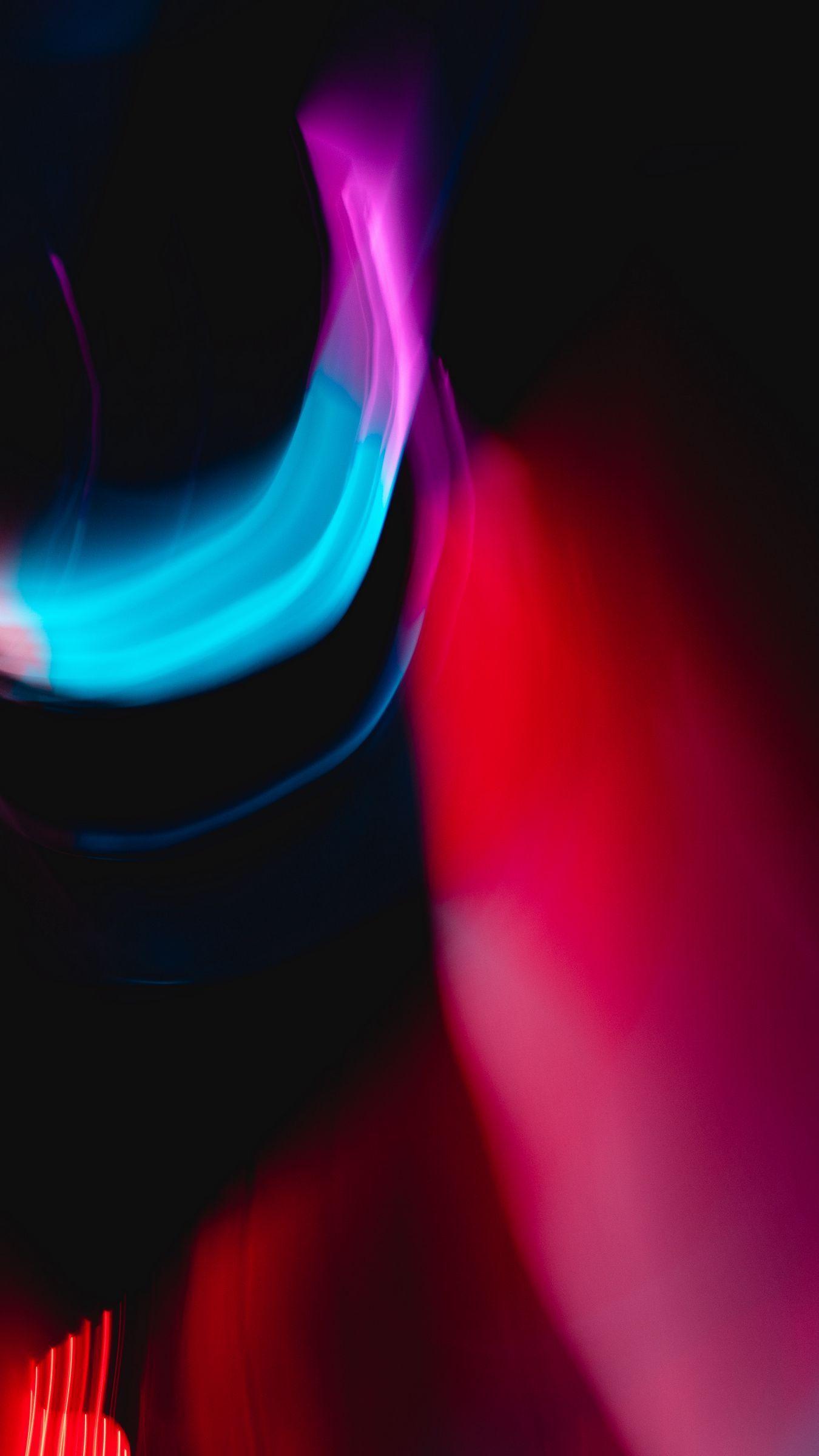1350x2400 Download wallpaper 1350x2400 spots, blur, red, dark iphone 8+