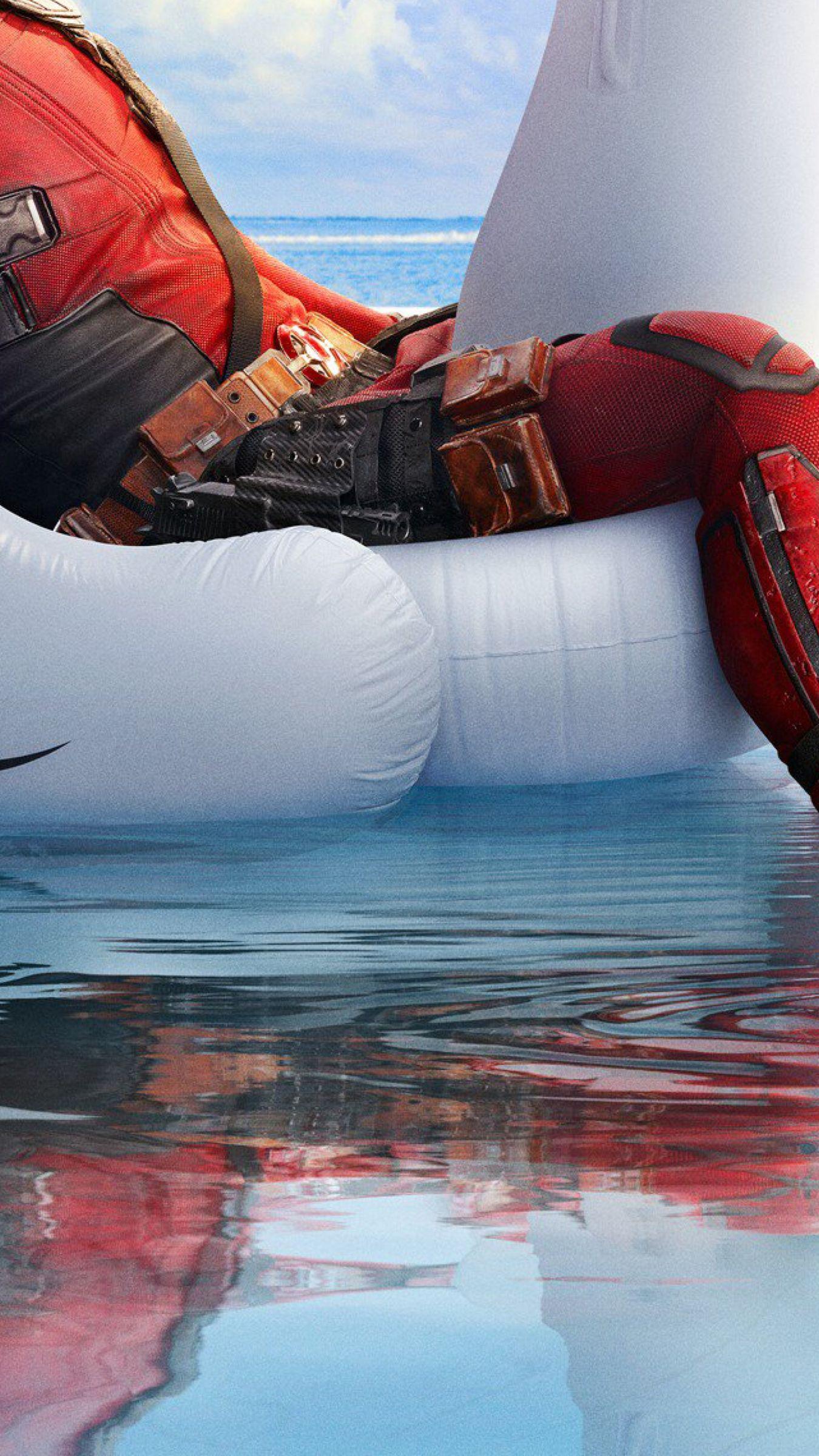 1350x2400 Download Deadpool 2 Funny Poster Apple iPhone Plus wallpaper