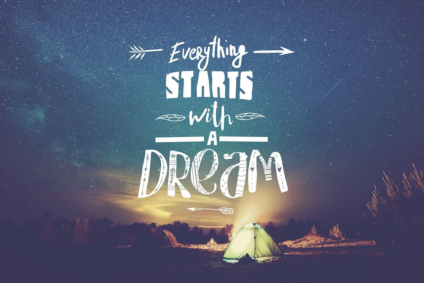 Dream Quote Wallpapers - Top Free Dream Quote Backgrounds - WallpaperAccess