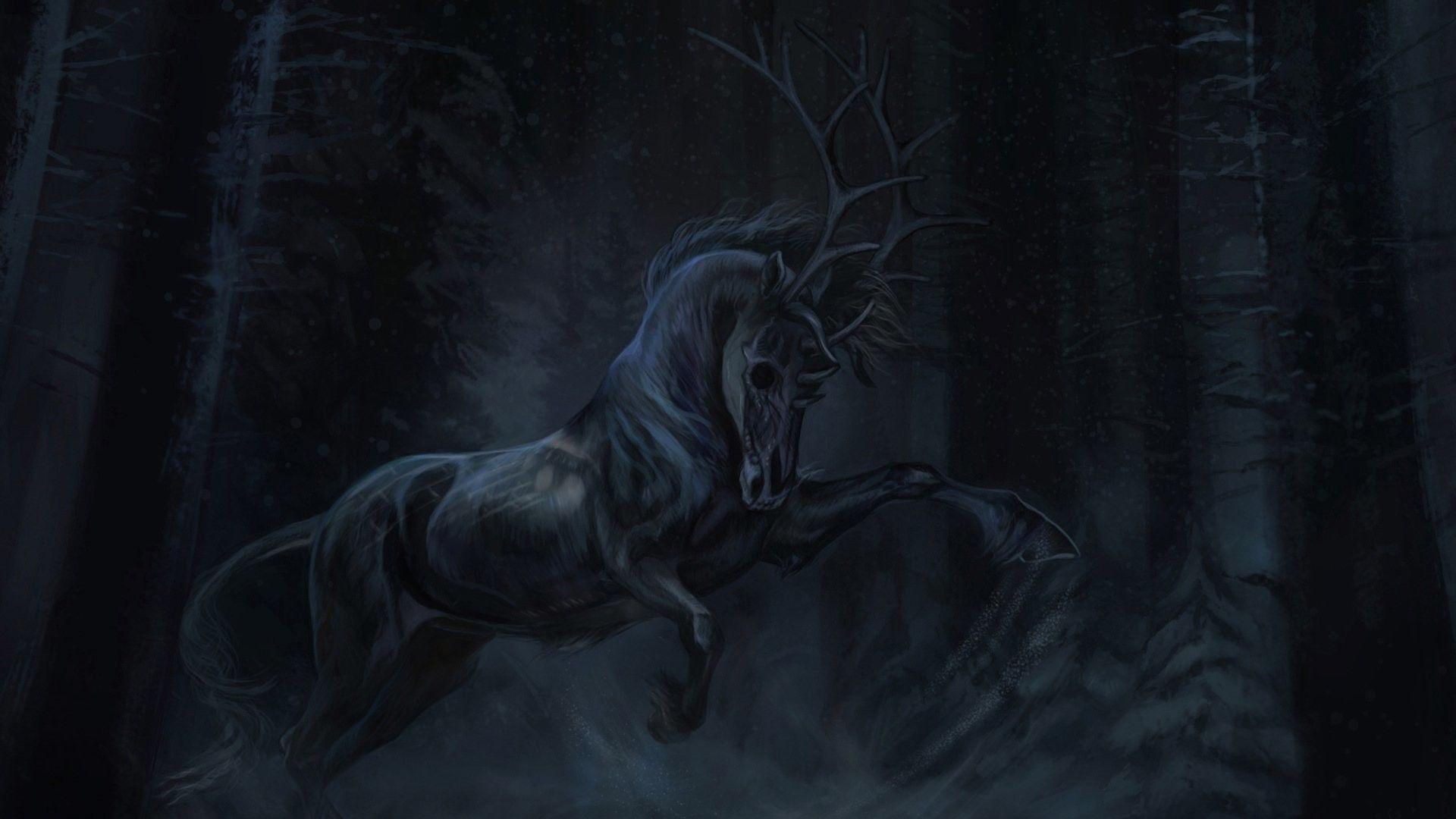 1920x1080 Free download Dark Horse Wallpaper - [1920x1080]