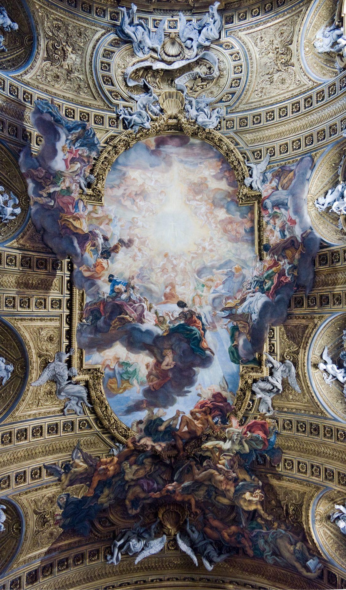 1126x1920 Triumph of the Name of Jesus, by Giovanni Battista Gaulli