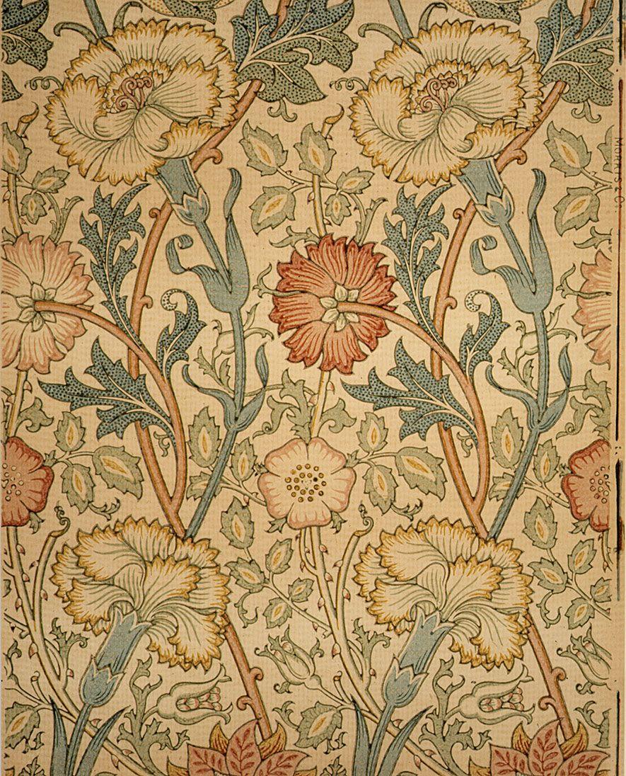 885x1096 English Style Wallpaper