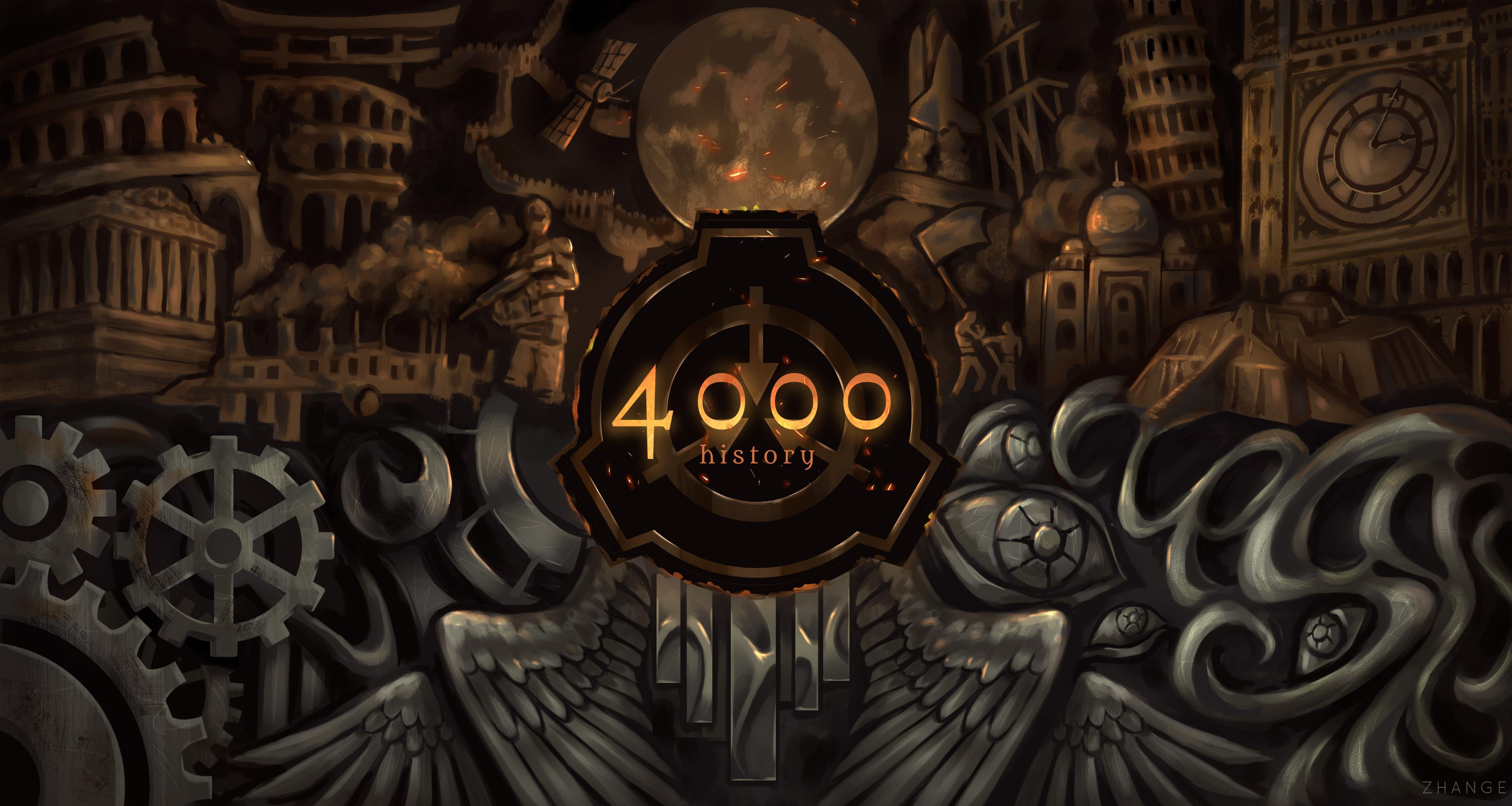 4500x2400 SCP 4000 Illustration By Zhange. Go Forth And Make History