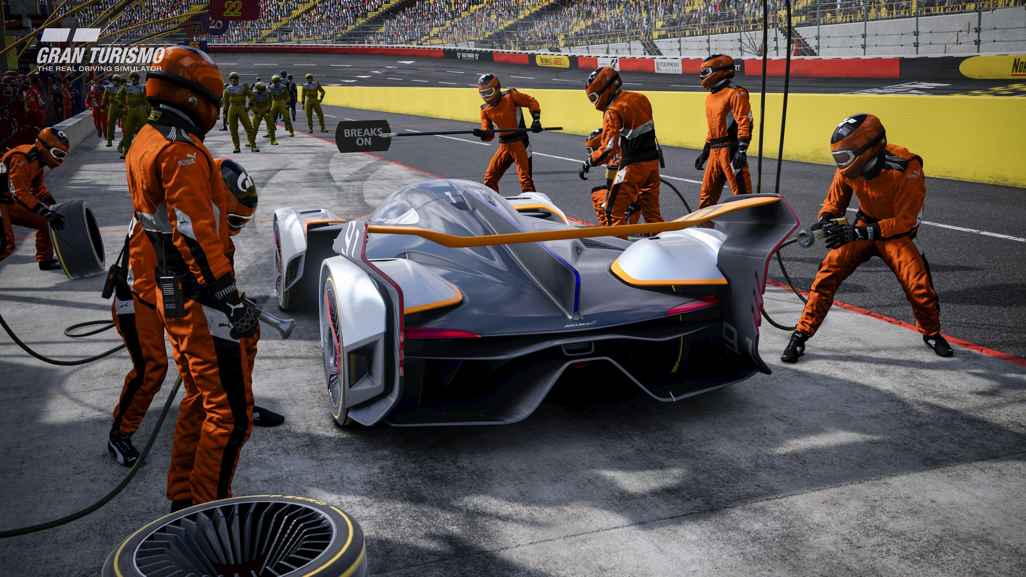 3500x1969 McLaren Ultimate Vision GT for PS4 Gran Turismo Sport (7) Wallpaper. HD Car Wallpaper