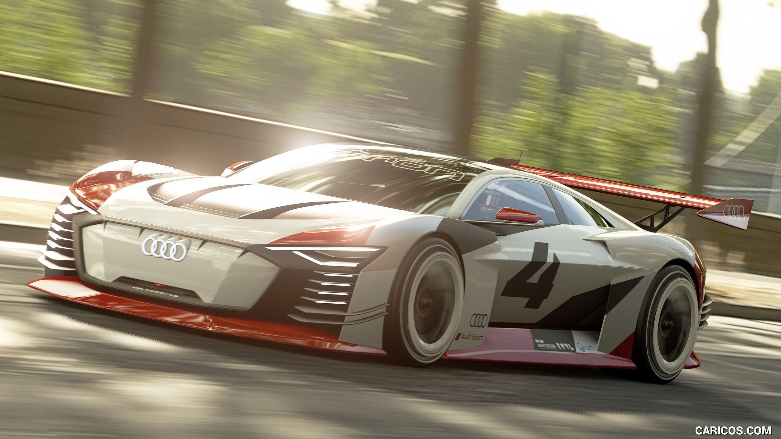 2560x1440 Audi E Tron Vision Gran Turismo Three Quarter. HD