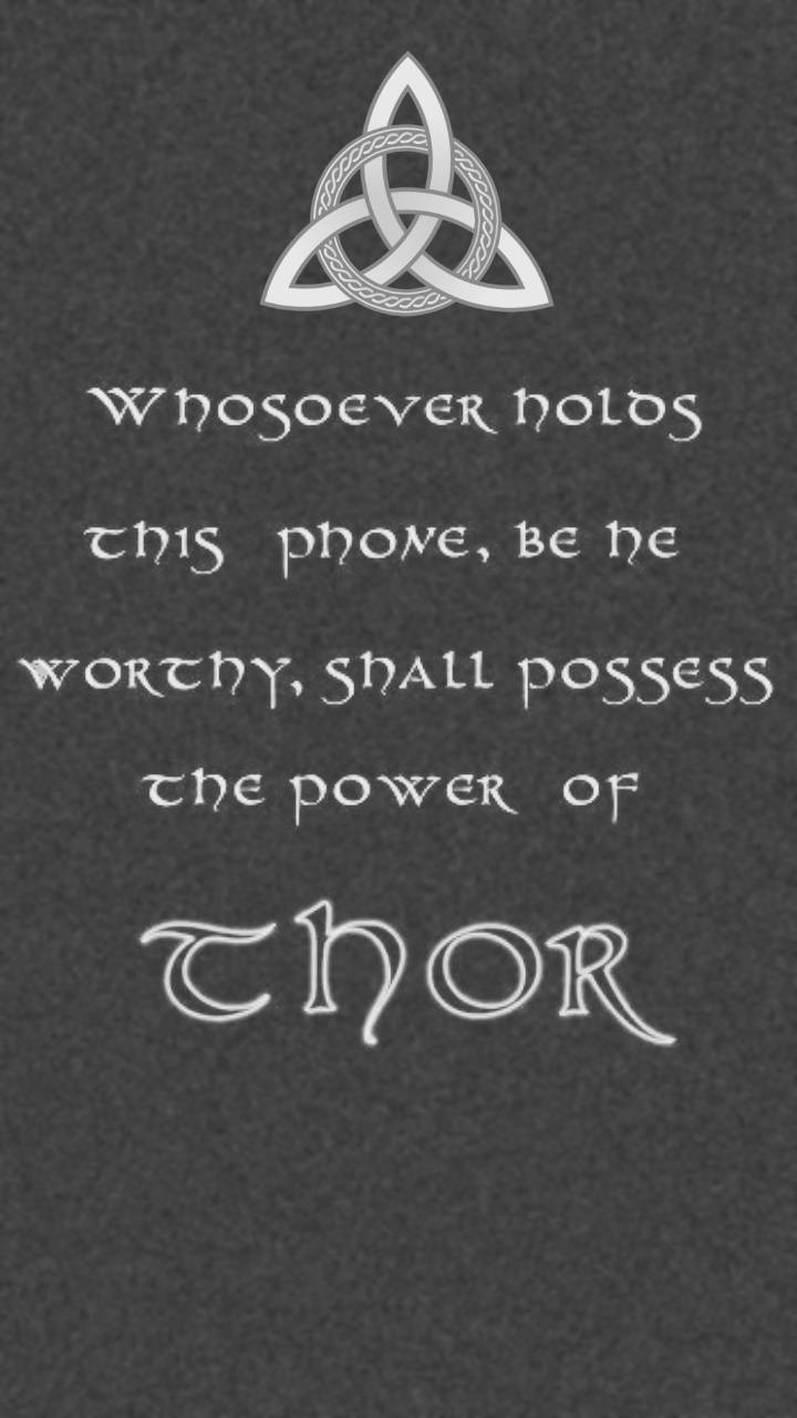 720x1280 Mjolnir wallpaper