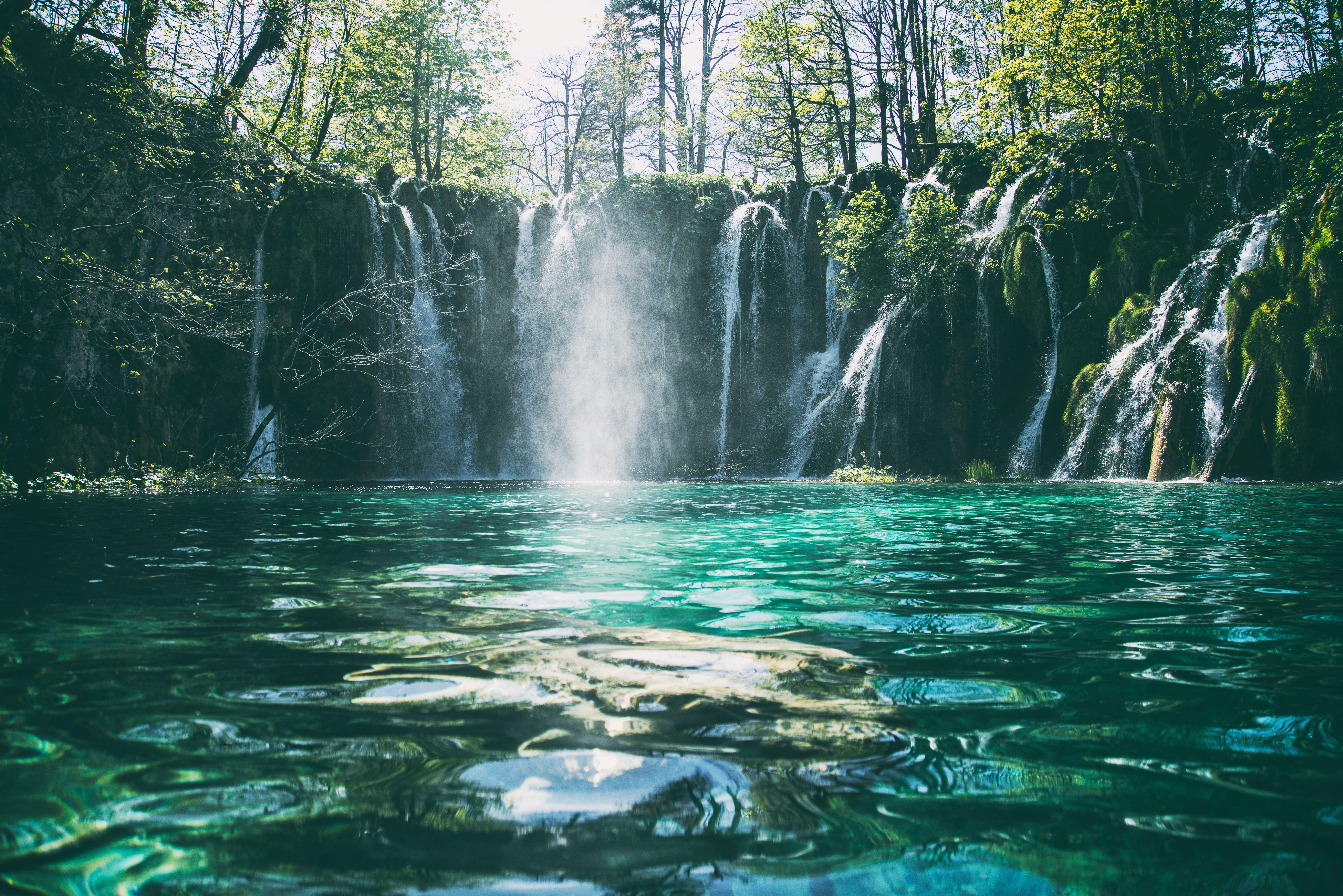 6586x4396 Waterfall Wallpaper: Free HD Download [HQ]