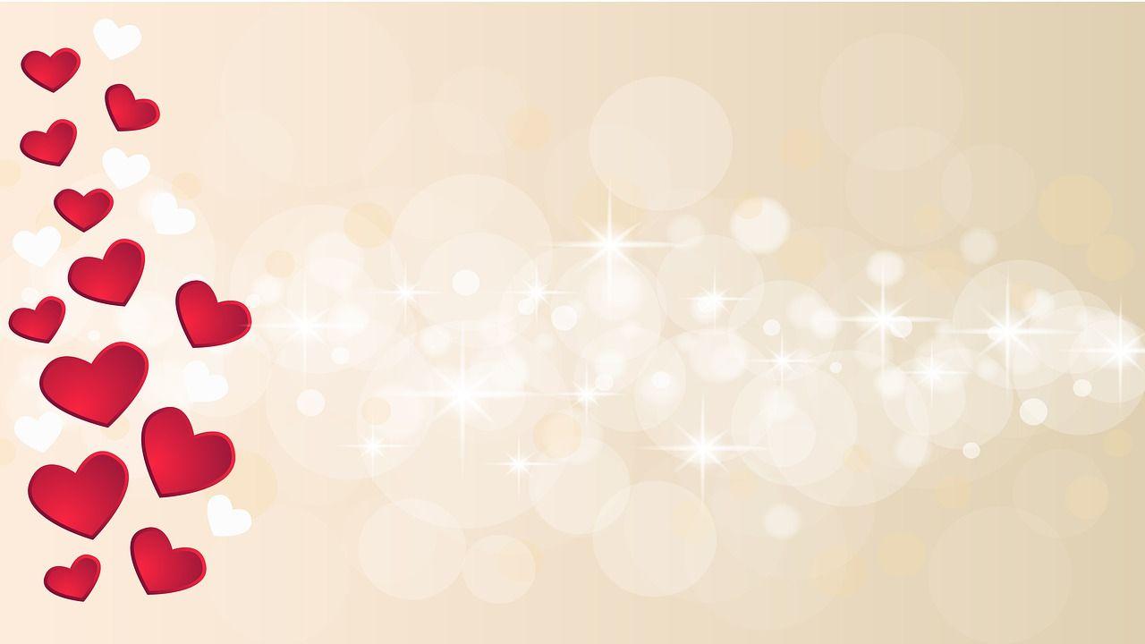 1280x720 Love Heart Wedding Wallpaper
