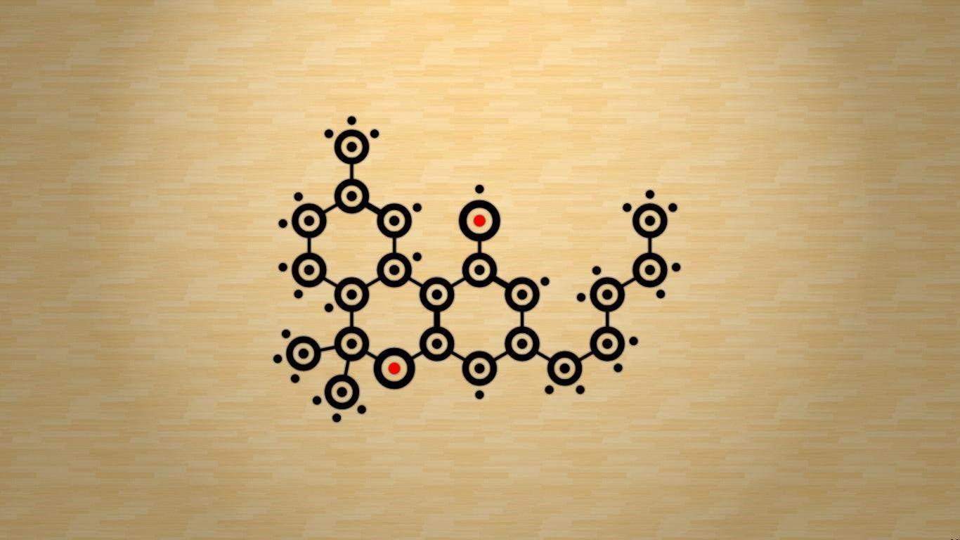 1366x768 THC Molecule Wallpaper, Thought You Guys Might Like It. X Post