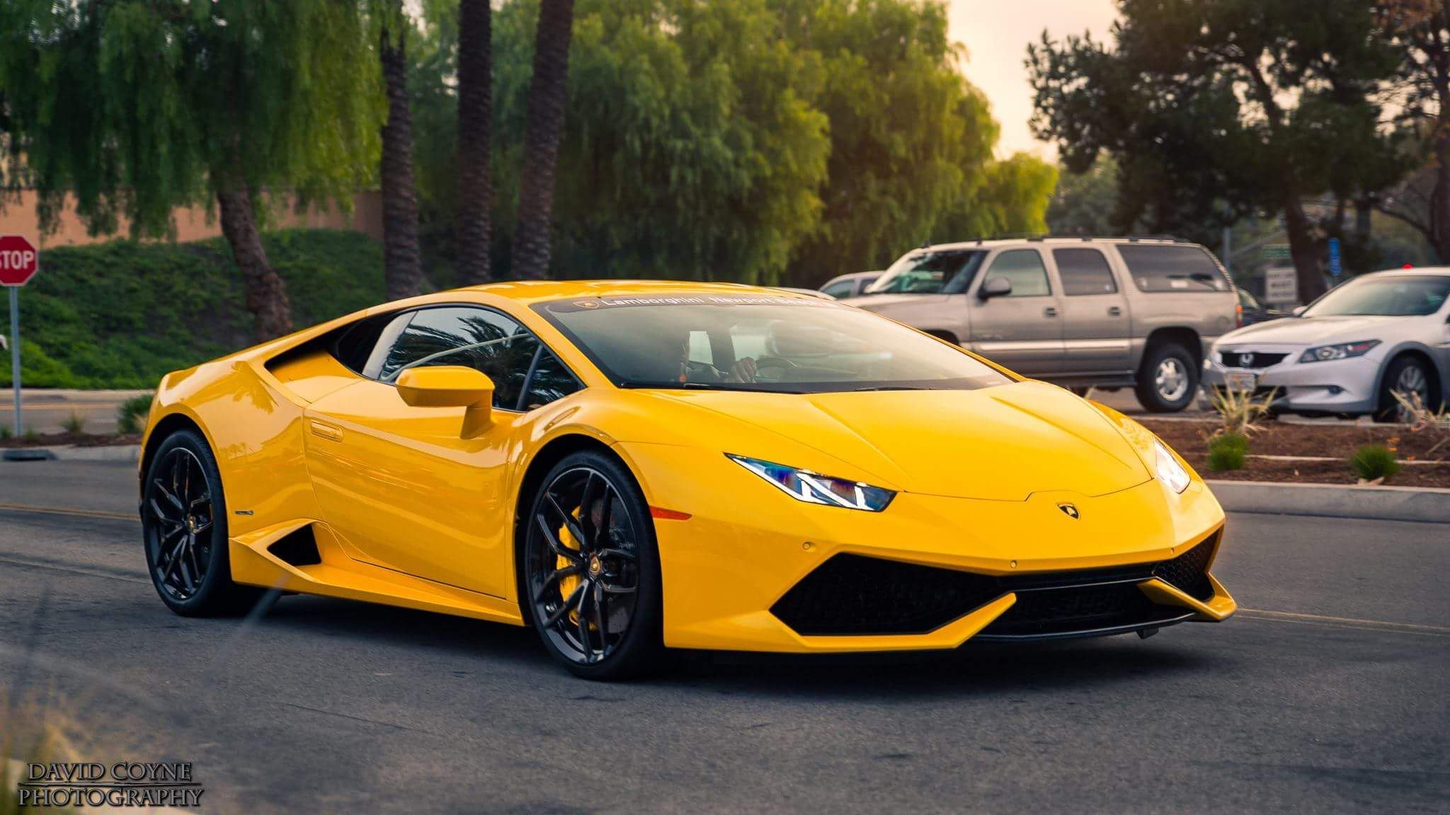 2048x1152 Yellow Lamborghini Huracan [2048x1152]. Lamborghini huracan, Car