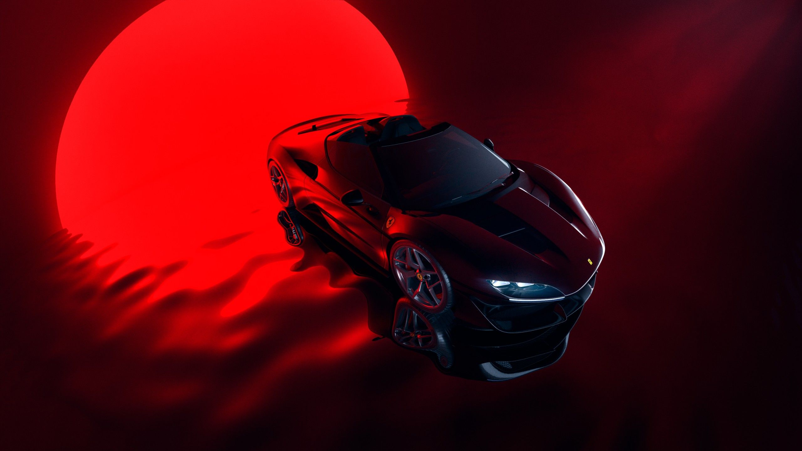 2560x1440 Ferrari J50 4K Wallpaper Car Wallpaper