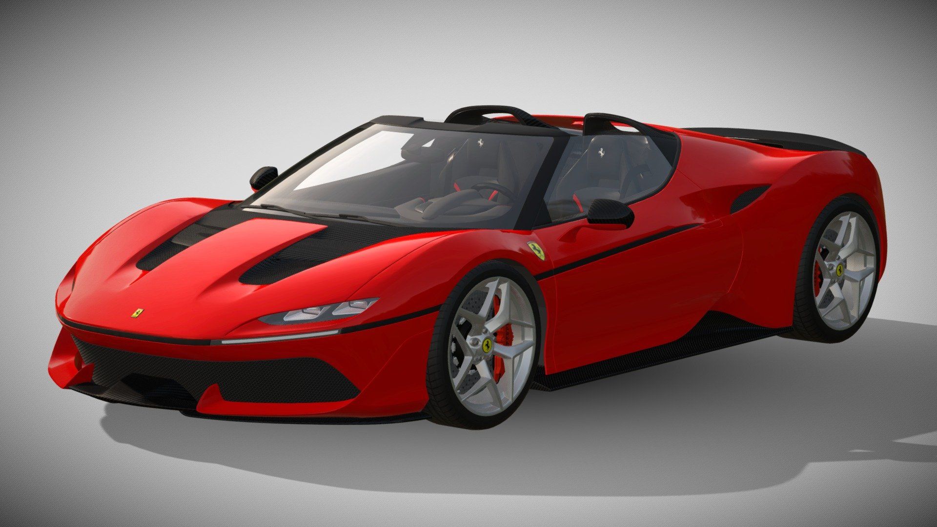 1920x1080 Ferrari J50 Free 3D model by Ddiaz Design [75fa17b]