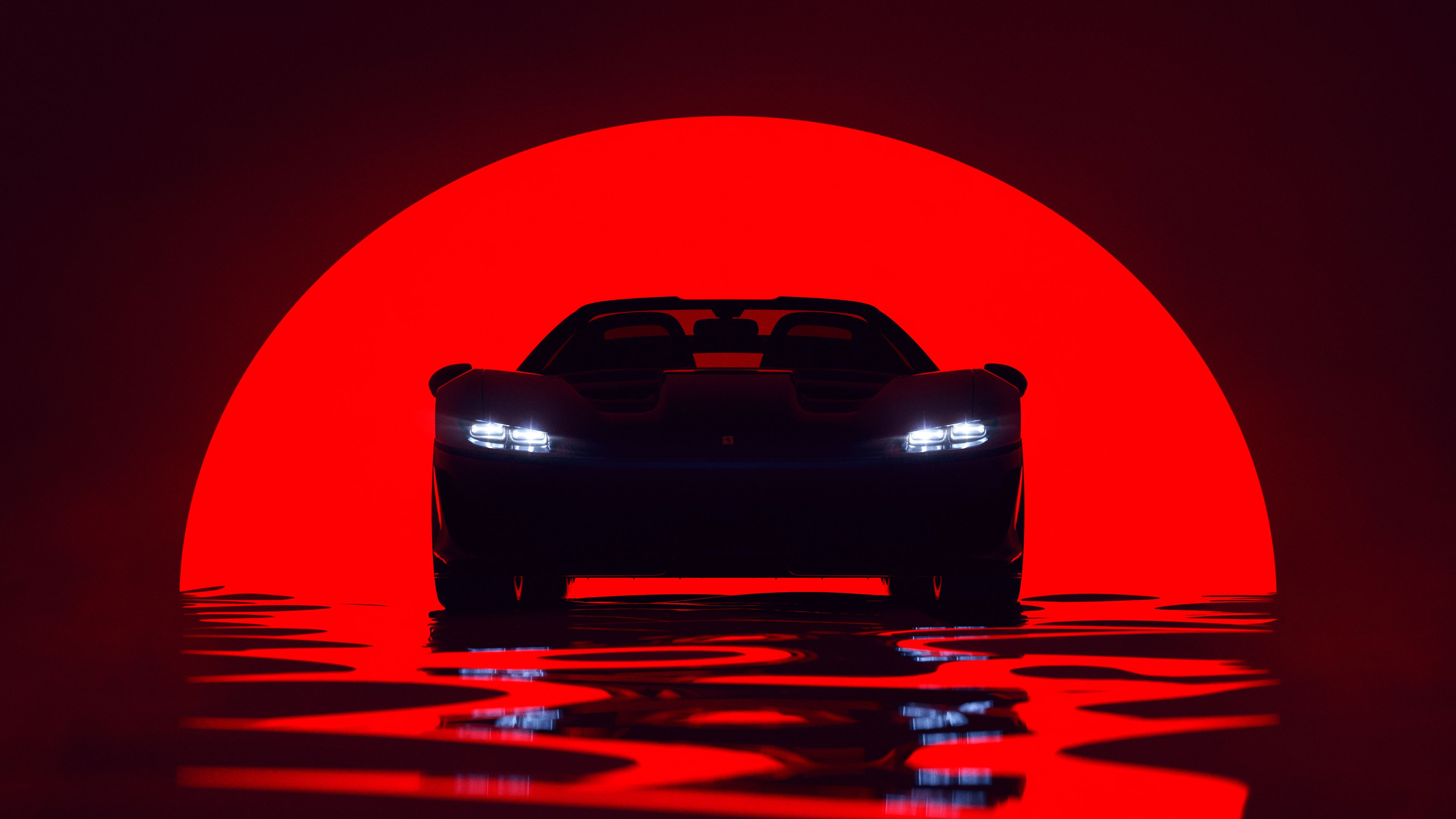 3840x2160 Ferrari J50 4K 4 Wallpaper Car Wallpaper