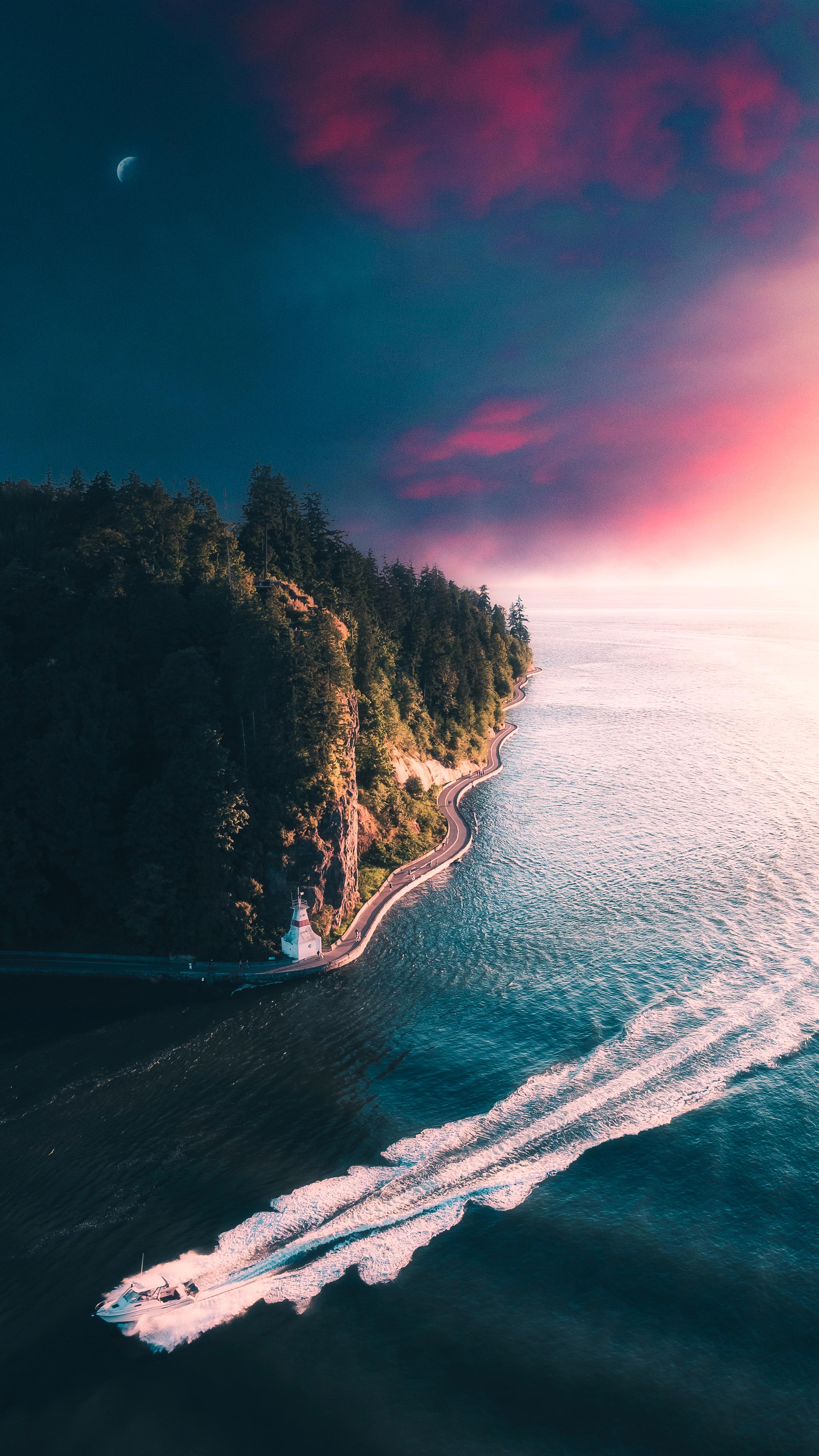 2812x5000 Wallpaper Stanley Park, Jasper National Park Of Canada, Vancouver Seawall, Downtown Vancouver, Park, Background Free Image