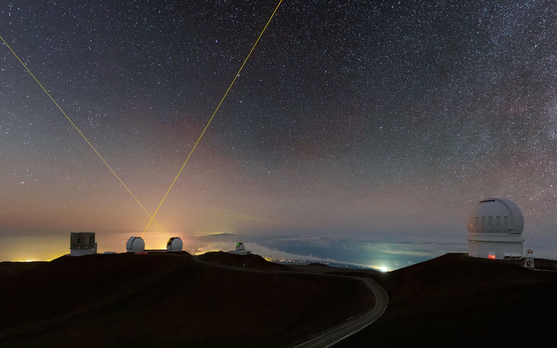 1920x1200 The Stars Above Maunakea