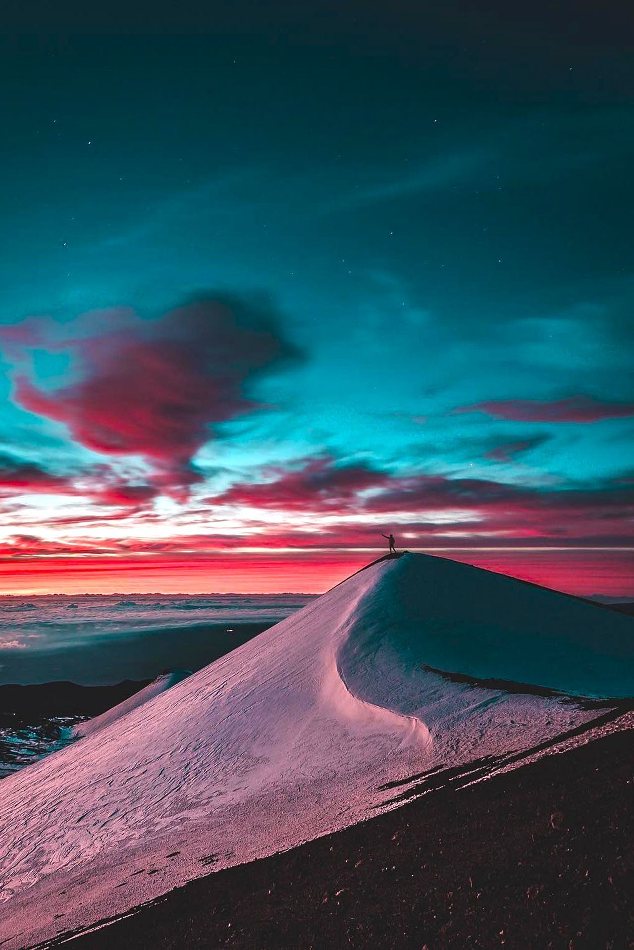1280x1918 Mauna Kea Wallpaper