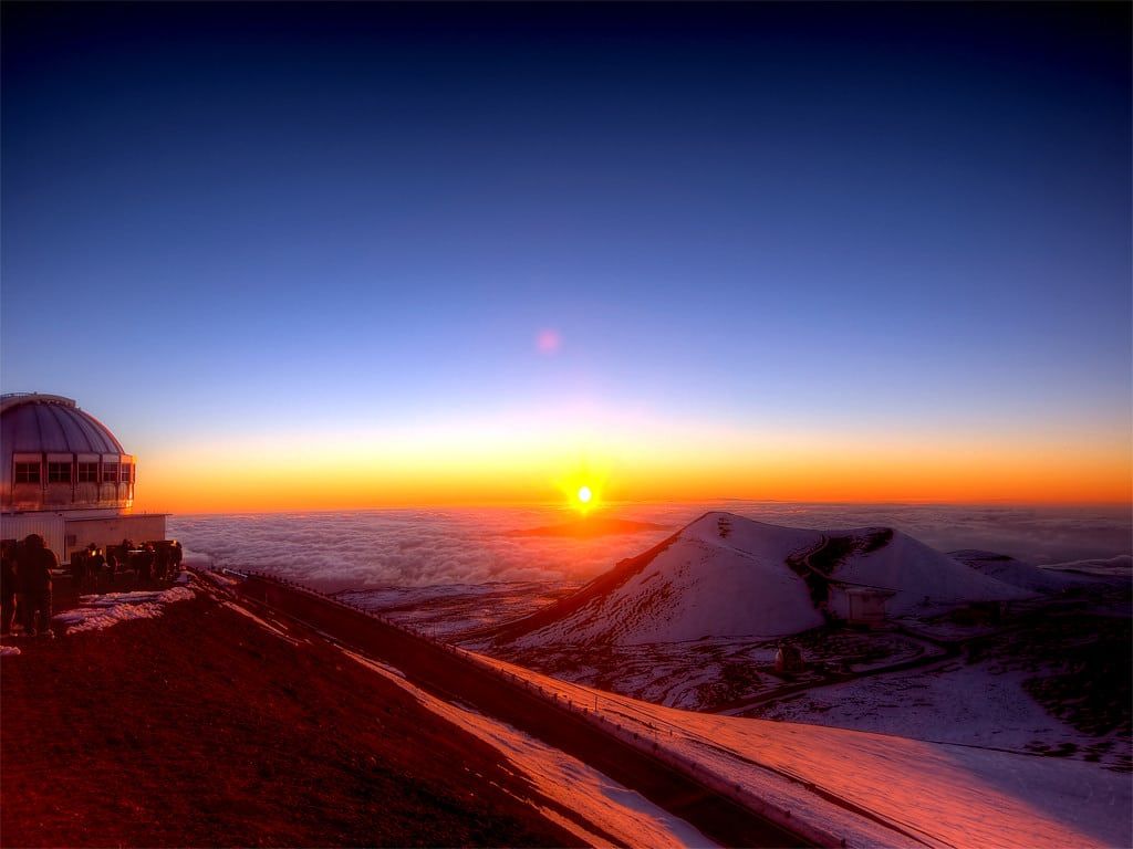 1024x768 Stargazing from the Mauna Kea Observatory. Kohala Coast properties