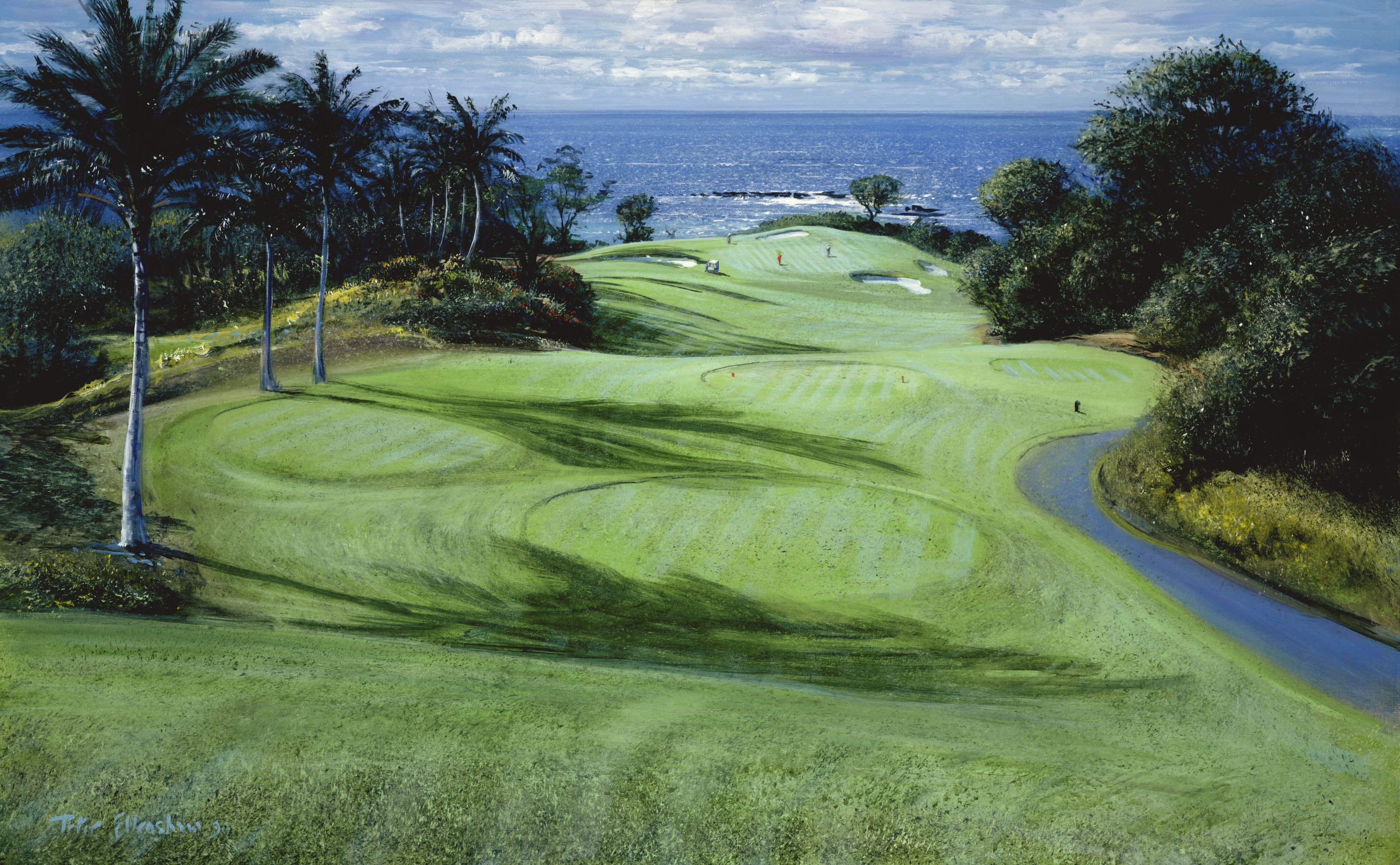 3200x1977 Mauna Kea 11Th Hole Mural Ellenshaw Your Way