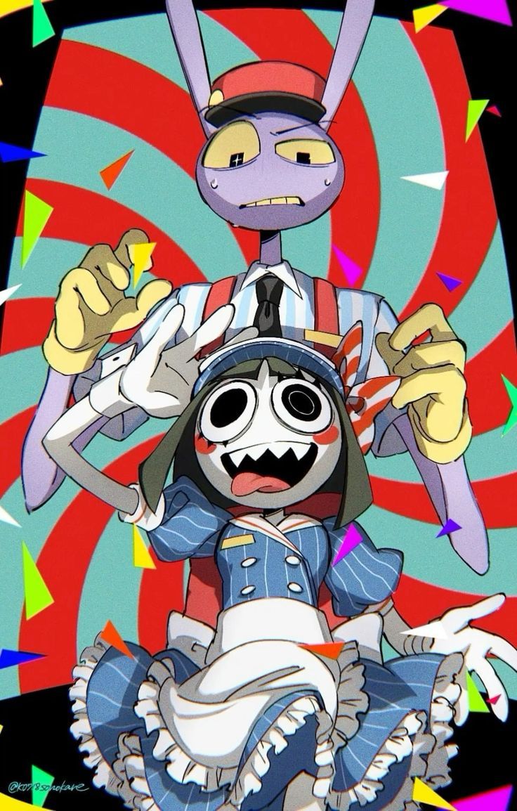 736x1154 Tadc funnybunny wallpaper. Maid jax fanart, X pomni, Digital circus fanart