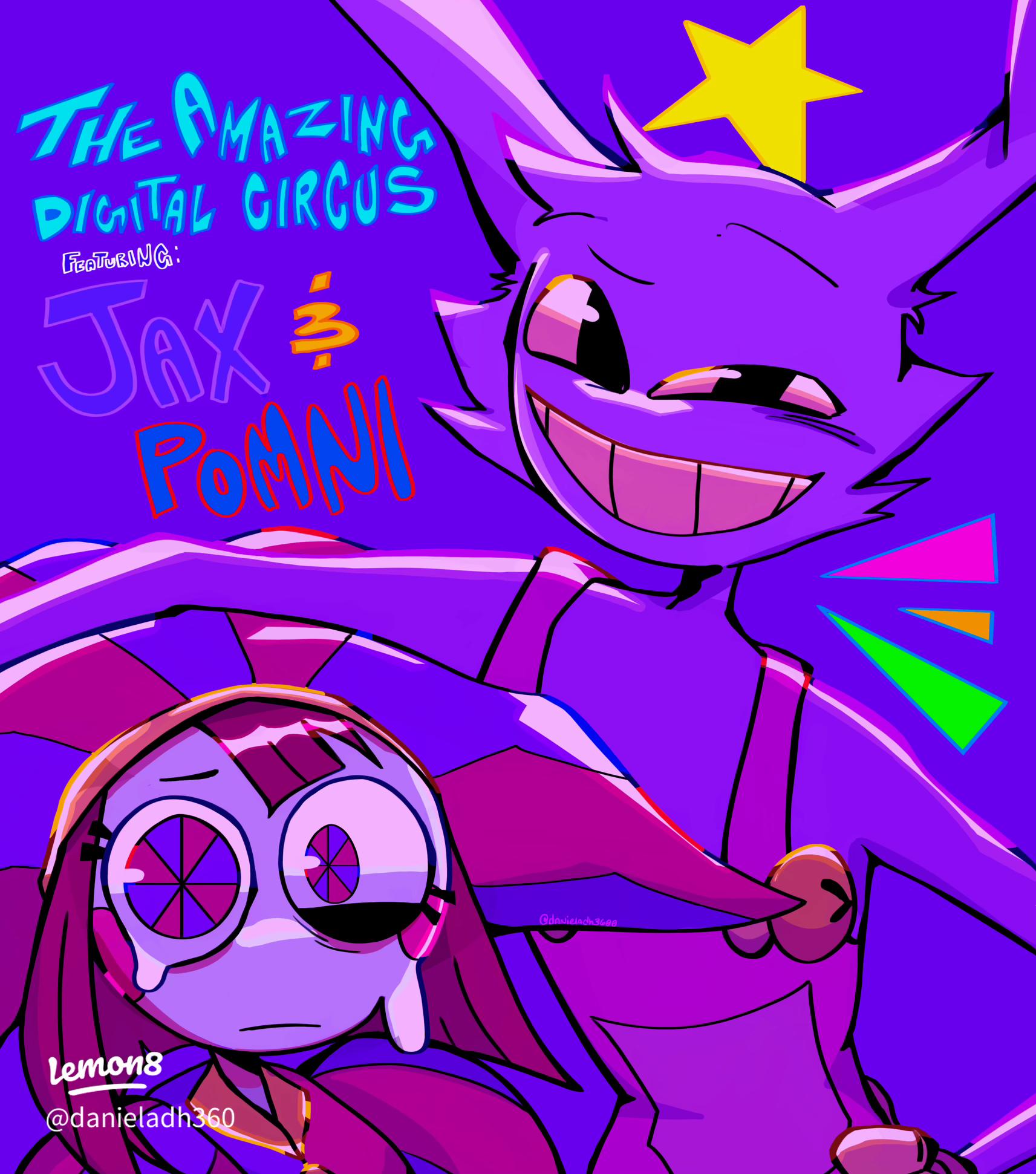 1713x1941 Stunning Pomni and Jax Fanart from The Amazing Digital Circus