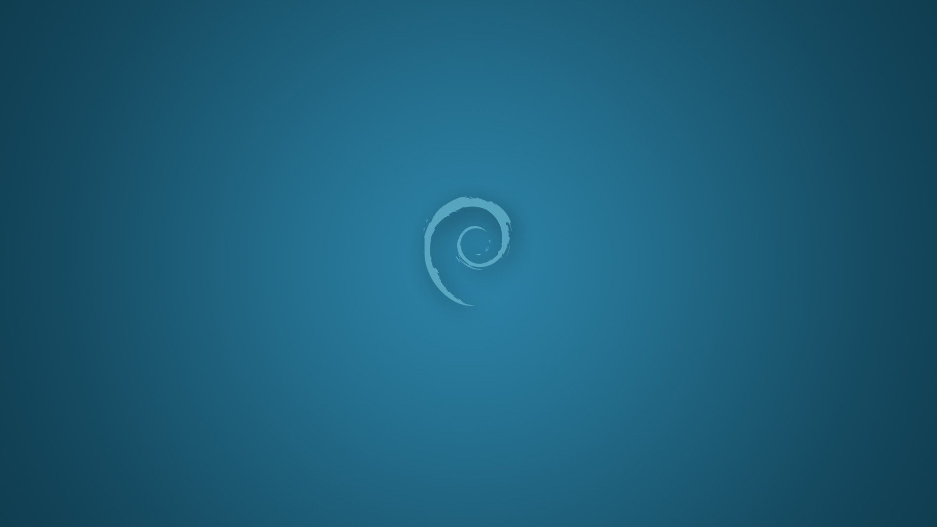 1920x1080 Debian, Minimalism, Simple, Blue, Linux, Unix, Operating systems Wallpaper HD / Desktop and Mobile Background