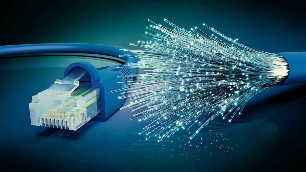 1280x720 Fibre Optic Cabling Or Copper Data Cabling