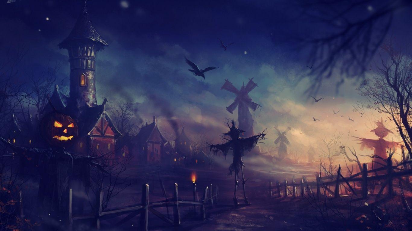 1366 X 768 Halloween Wallpapers - Top Free 1366 X 768 Halloween ...