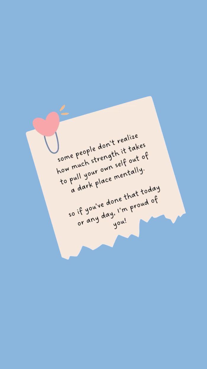 700x1250 Proud of You Quote Wallpaper