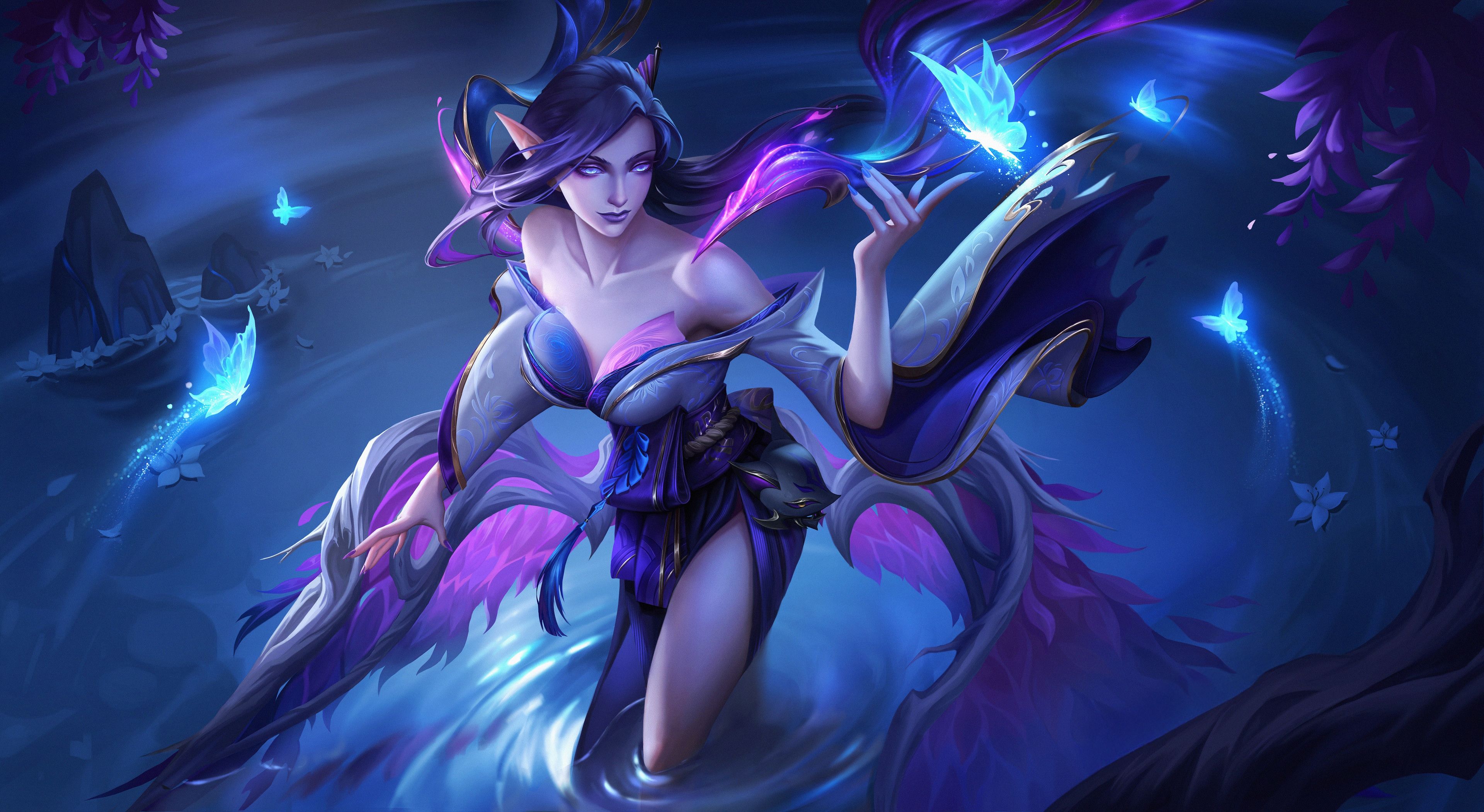 3840x2103 Spirit Blossom Morgana 4k One Plus 5T, Honor 7x, Honor view Lg Q6 , HD 4k Wallpaper, Image, Background, Photos and Picture