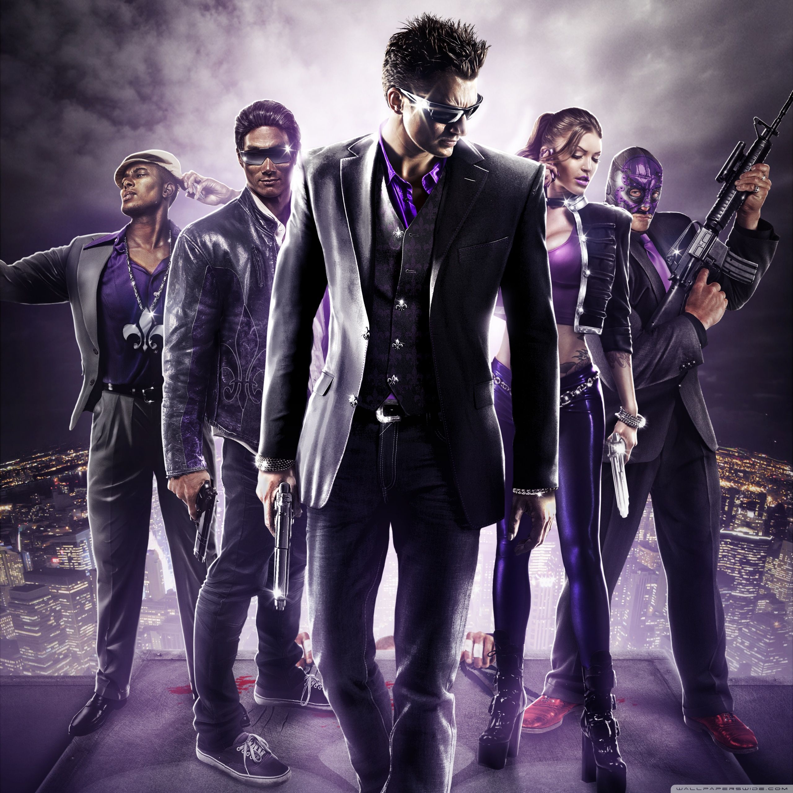 2560x2560 Saints Row The Third 4K UHD Wallpaper for UltraHD Desktop and TV : Dual Monitor : Smartphone and Tablet Devices