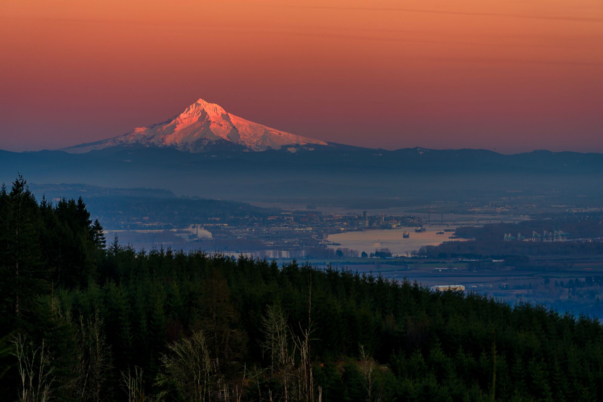 1920x1280 Vancouver, Washington from Scappoose