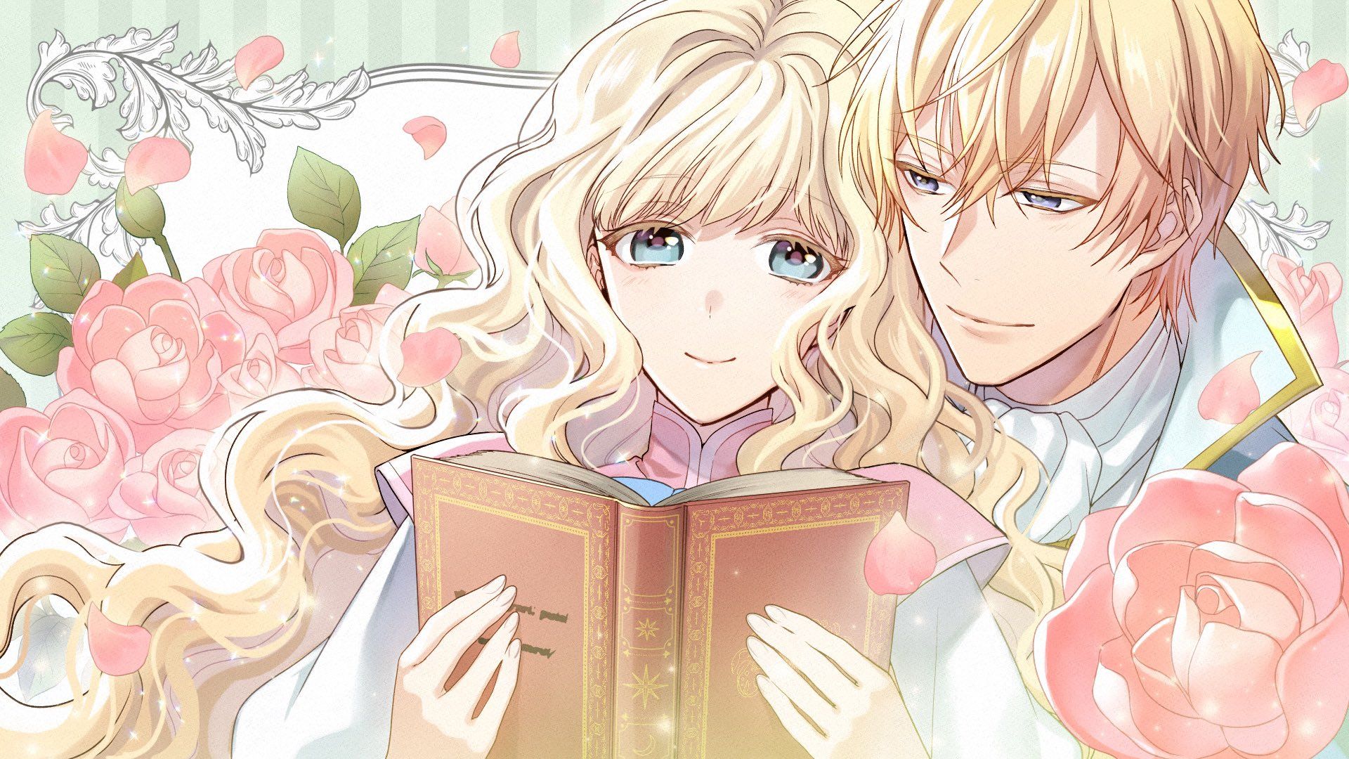 1920x1080 Bibliophile Princess Support illustration [Artist: Ono Akihito]