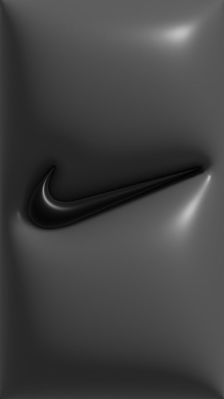 736x1308 Dark Grey Nike 3D Wallpaper
